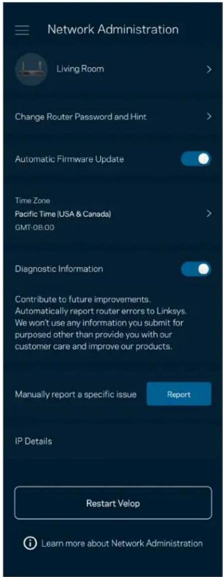 LINKSYS Hydra Pro 6 - Notifications (Értesitések) - 2
