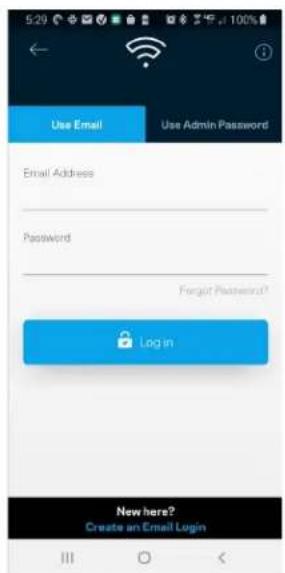 LINKSYS Hydra Pro 6 - Inicia la sesión en la aplicación de Linksys. - 4