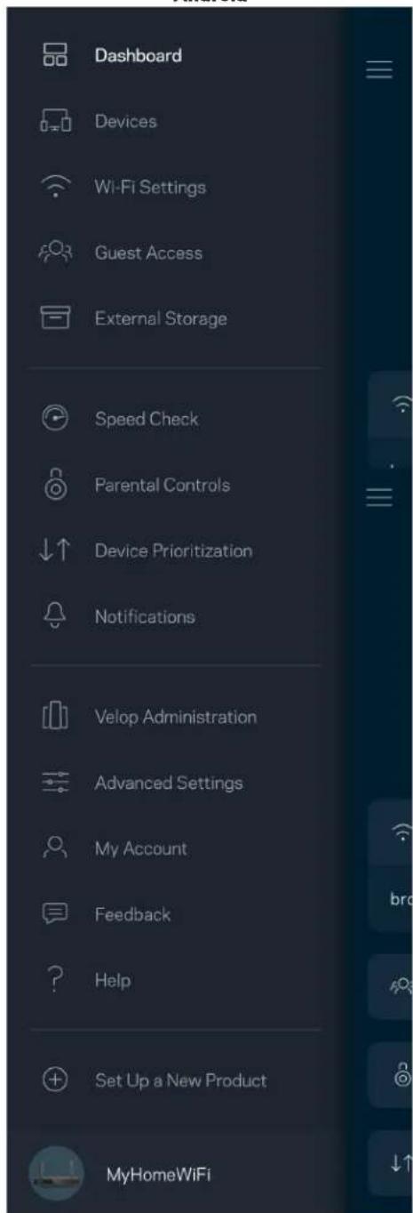 LINKSYS Hydra Pro 6 - Gezinti Menusu - 3