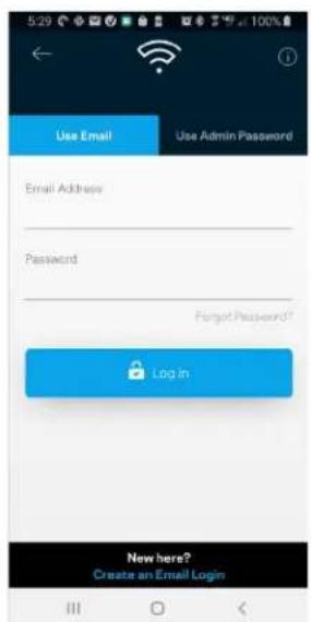 LINKSYS Hydra Pro 6 - Melden Sie sich in der Linksys App an - 4