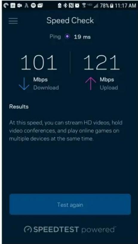LINKSYS Hydra Pro 6 - Speed Check - 1