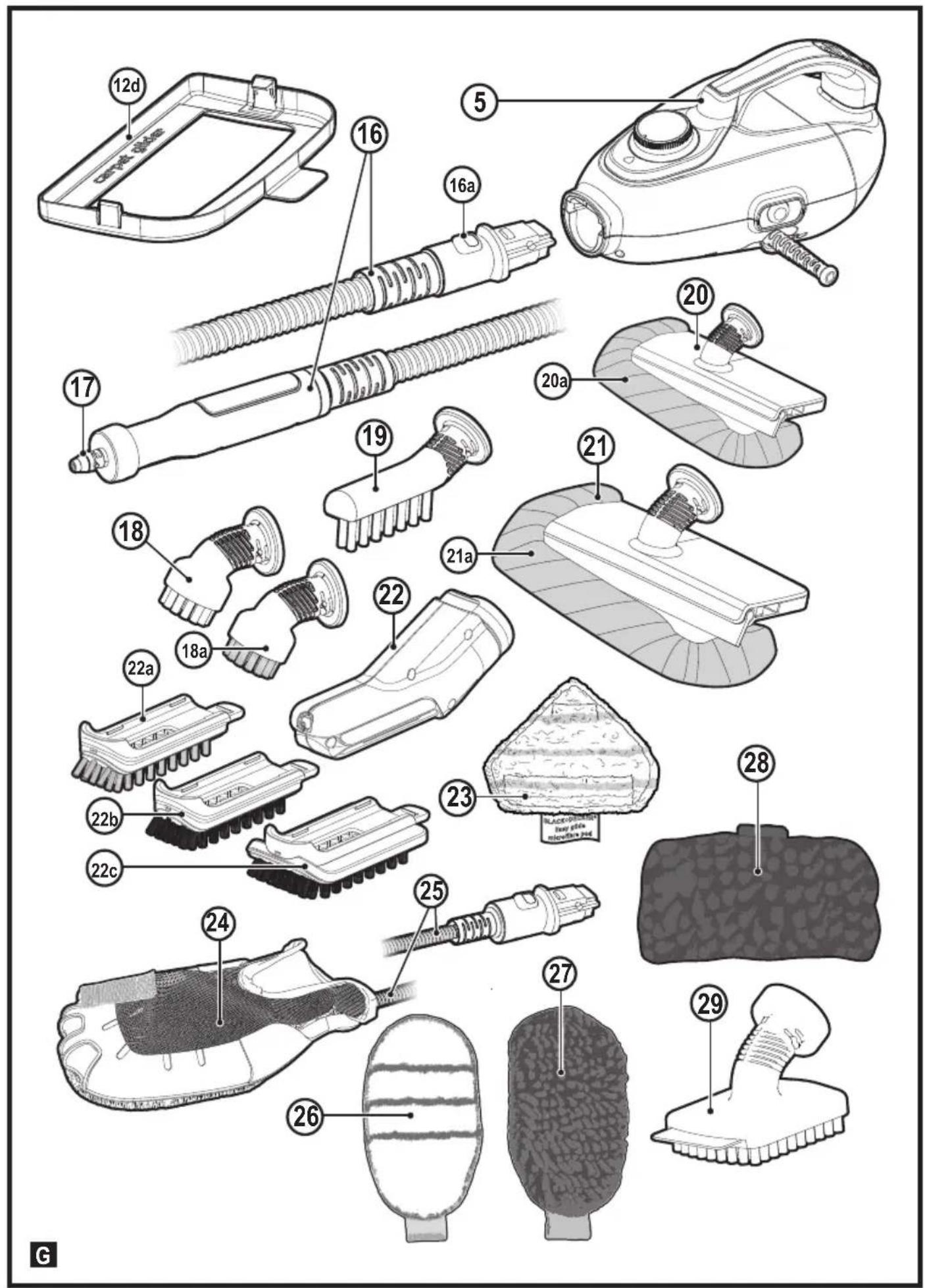 BLACK & DECKER BHSM1615DSG - English (original instructions) 7 - 4