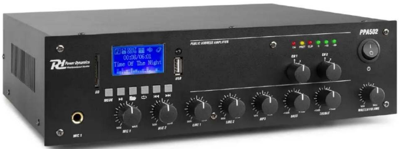 Power Dynamics PPA502 - Power Dynamics Professional Audio - 1