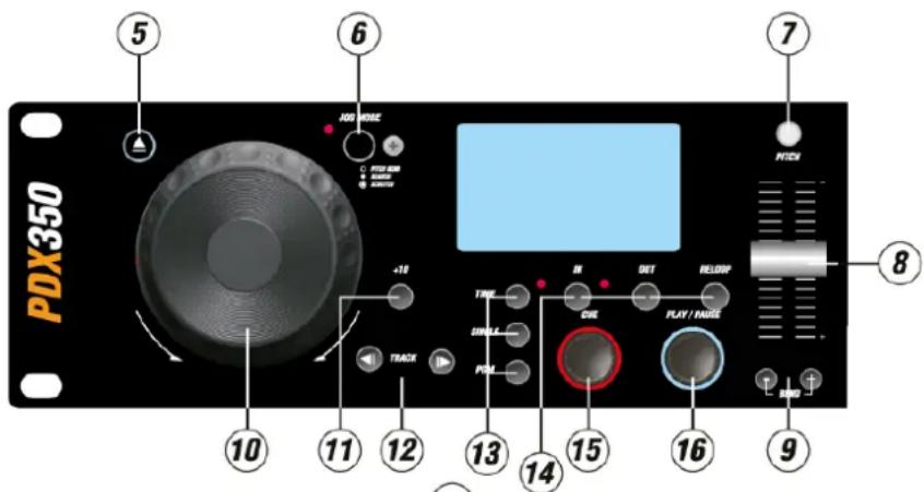 PDX350 ⑤ ⑥ JOG MUSE PTC 500 STARTS STARTS -10 TRACK TIME UNLESS PWM M DET BELOW CHE PLAY / HARE ⑦ PITCH ⑧ ⑨ ⑩ ⑪ ⑫ ⑬ ⑭ ⑮ ⑯ ⑰ ⑱ ⑲ ⑳ ㉑ ㉒ ㉓ ㉔ ㉕ ㉖ ㉗ ㉘ ㉙ ㉚ ㉛ ㉜ ㉝ ㉞ ㉟ ㉟A ㉟B ㉟C ㉟D ㉟E ㉟F ㉟G
