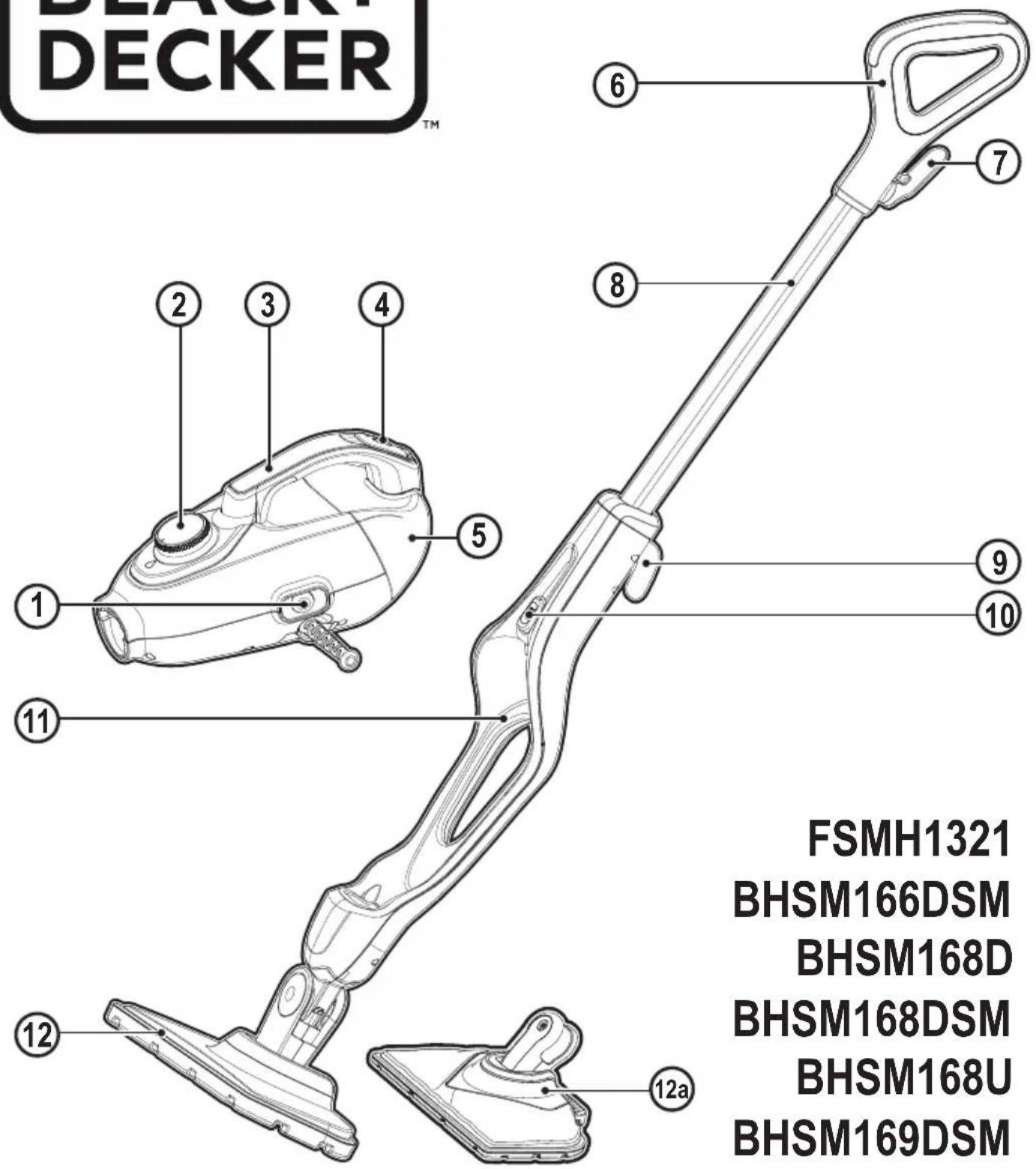 BLACK & DECKER BHSM169DSM - 1