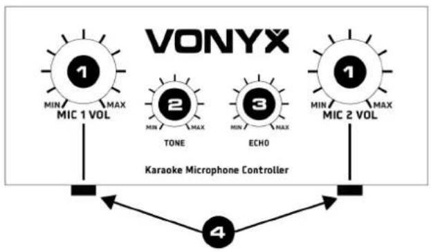 Vonyx AV430B - BRANCHEMENTS - 1