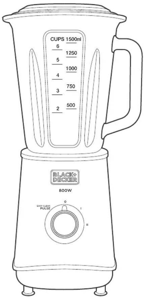 BLACK & DECKER BXJB800E - 1