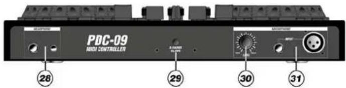 PDC-09 MIDI CONTROLLER 26 29 30 31