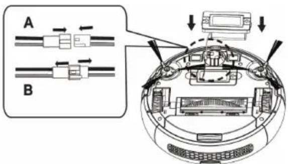 BLACK & DECKER BXRV500E - REPLACE THE BATTERY: - 1