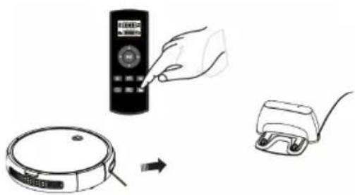 BLACK & DECKER BXRV500E - Manual charging via the remote control - 1