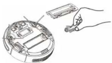 BLACK & DECKER BXRV500E - CLEANING ROBOT'S MAIN ROTATIVE BRUSH AND SIDE BRUSHES: - 2