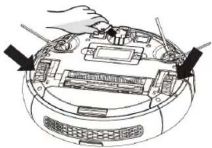 BLACK & DECKER BXRV500E - LIMPIEZA DEL CEPILLO ROTATORIO CENTRAL Y LOS CEPILLOS LATERALES: - 5