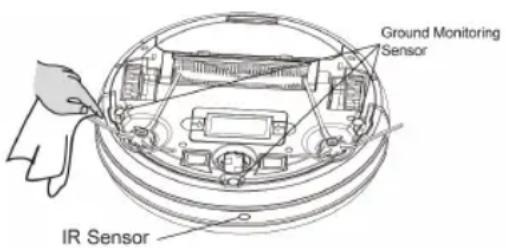 BLACK & DECKER BXRV500E - LIMPIEZA DEL CEPILLO ROTATORIO CENTRAL Y LOS CEPILLOS LATERALES: - 6