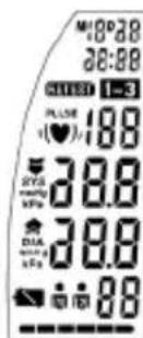 AEG BMG 5677 - TOMA DE LA LECTURA DE PRESION SANGUINEA - 1