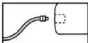 AEG BMG 5677 - PODŁACZANIE MANKIETU DO MONITORA - 1