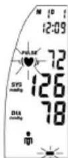 AEG BMG 5677 - LETTURA DELLA MISURAzione DELLA PRESSIONE SANGUIGNA - 3