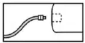 AEG BMG 5677 - DIE MANSCHETTE MIT DEM GERÄT VERBINDEN - 1