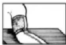 AEG BMG 5677 - Bequemes Sitzen während der Messung - 1