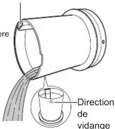OREGON SCIENTIFIC Glaze HWI0006 - Comment drainer le réservoir d'eau - 1