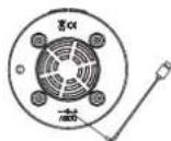 OREGON SCIENTIFIC Sweet Pot HWI0005 - Right Side - Power/Mist Mode Button: - 4