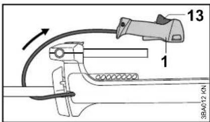 STIHL FS 490 CEM - Montage du guidon - 10