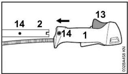STIHL FS 490 CEM - Montage du guidon - 11