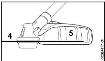 STIHL FS 490 CEM - Wichtige Bauteile - 4
