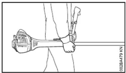 STIHL FS 490 CEM - Trasporto dell'apparecchiatura - 1