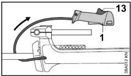 STIHL FS 490 CEM - Griffrohr anbauen - 10