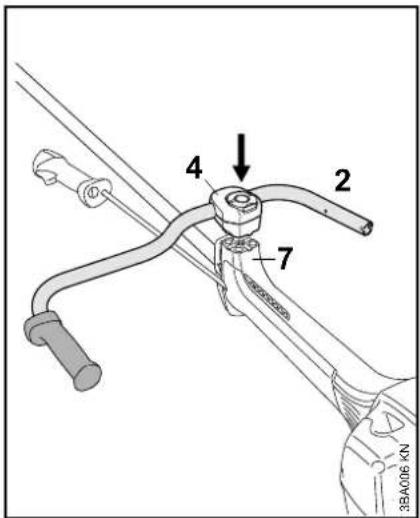 STIHL FS 490 CEM - Griffrohr anbauen - 2