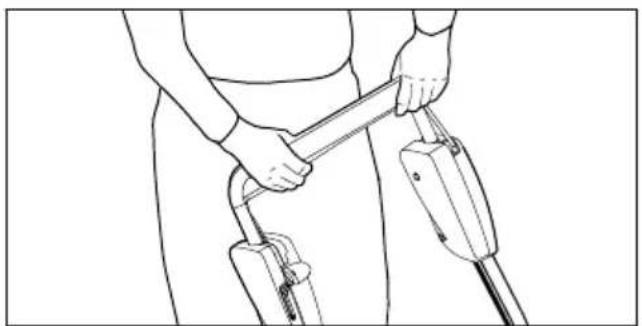 STIHL RM 4 RV - Držení a vedení sekačky na trávu - 1