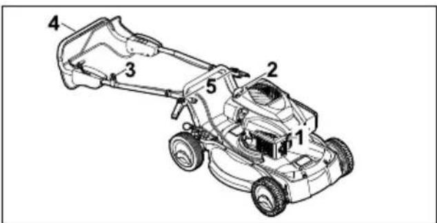 STIHL RM 4 RV - Zāles plāvēja sagāšana - 1