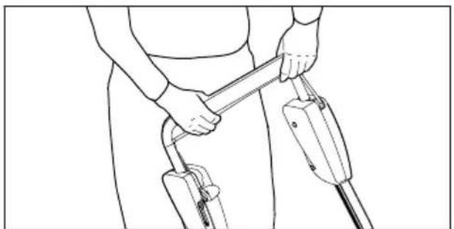 STIHL RM 4 RV - Trzymanie i prowadzenie kosiarki - 1