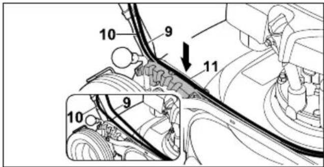 STIHL RM 4 RV - Zamontowanie uchwytu kierującego - 4