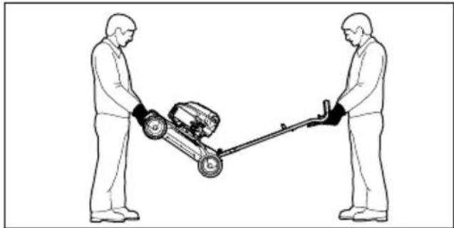 STIHL RM 4 RV - Vejapjovès gabenimas - 1