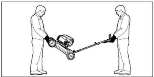 STIHL RM 4 RV - Przenoszenie kosiarki - 1