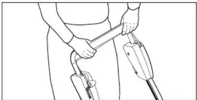 STIHL RM 4 RV - Holding and Guiding the Lawn Mower - 1