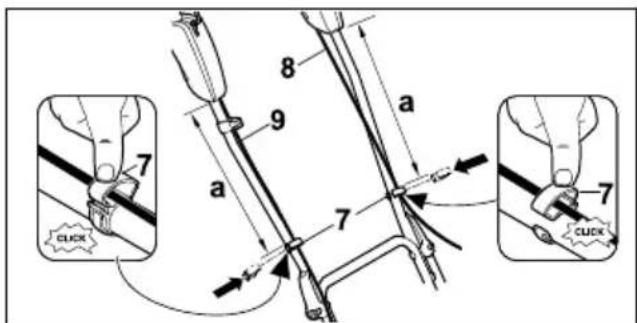 STIHL RM 4 RT - Valdymo rankenos montavimas - 3