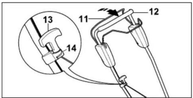 STIHL RM 4 RT - Montage du guidon - 5