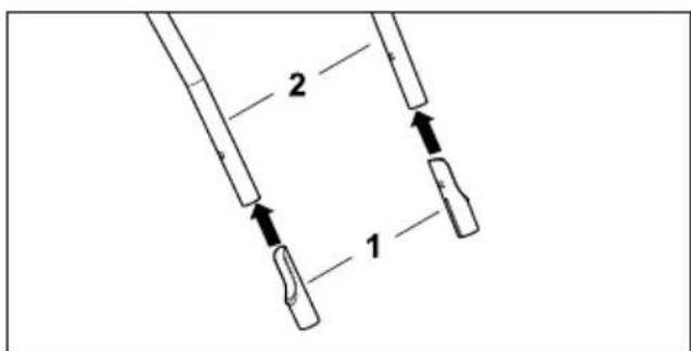 STIHL RM 4 RT - Attaching the Handlebar - 1
