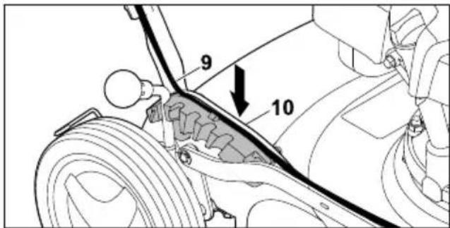 STIHL RM 4 RT - Установка ведущей ручки - 4