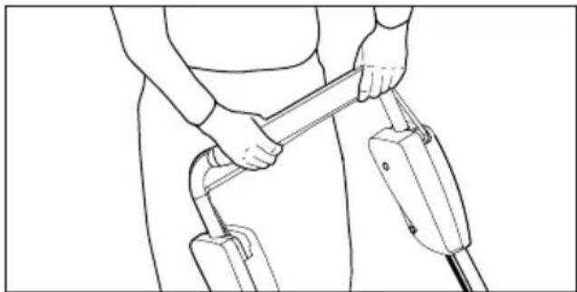 STIHL RM 4 RT - Holding and Guiding the Lawn Mower - 1