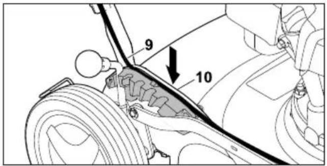 STIHL RM 4 RT - Sätta ihop gräsklippare - 4