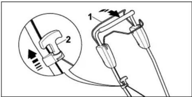 STIHL RM 4 RT - A motor beindítása - 1