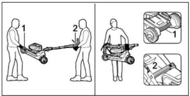 STIHL RMA 448 VC - Rasenmäher tragen - 1