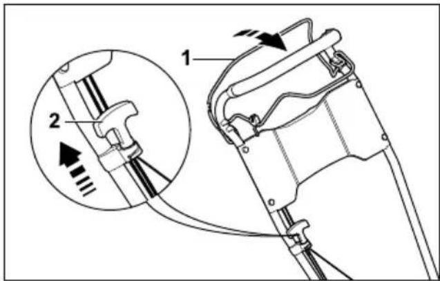 STIHL RM 4 RTP - Demarrage du moteur - 1