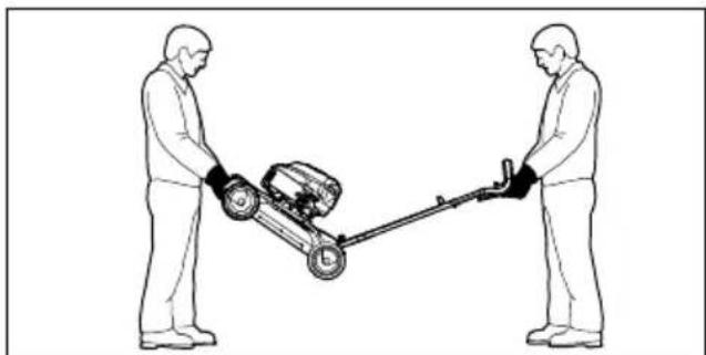 STIHL RM 4 RTP - Vejapjoves nešimas - 1