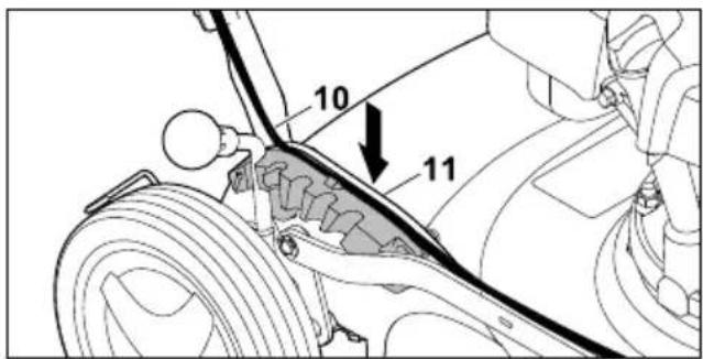 STIHL RM 4 RTP - Vadības roktura uzstādīsana - 4