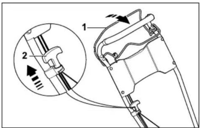 STIHL RM 4 RTP - Uruchamianie silnika - 1