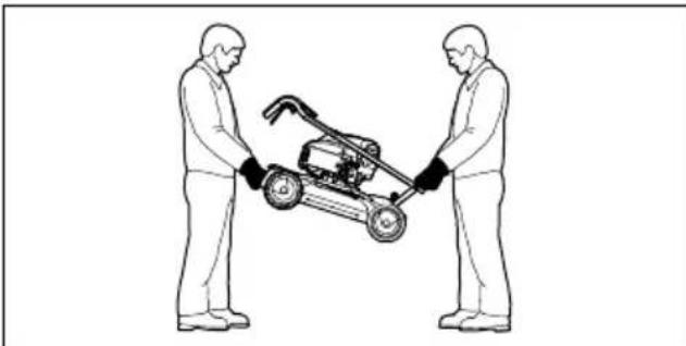 STIHL RM 4 RTP - Ruohonleikkurin Kantaminen - 2